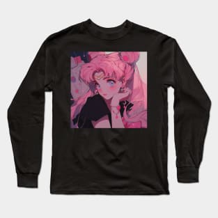 Kawaii Moon Princess Long Sleeve T-Shirt